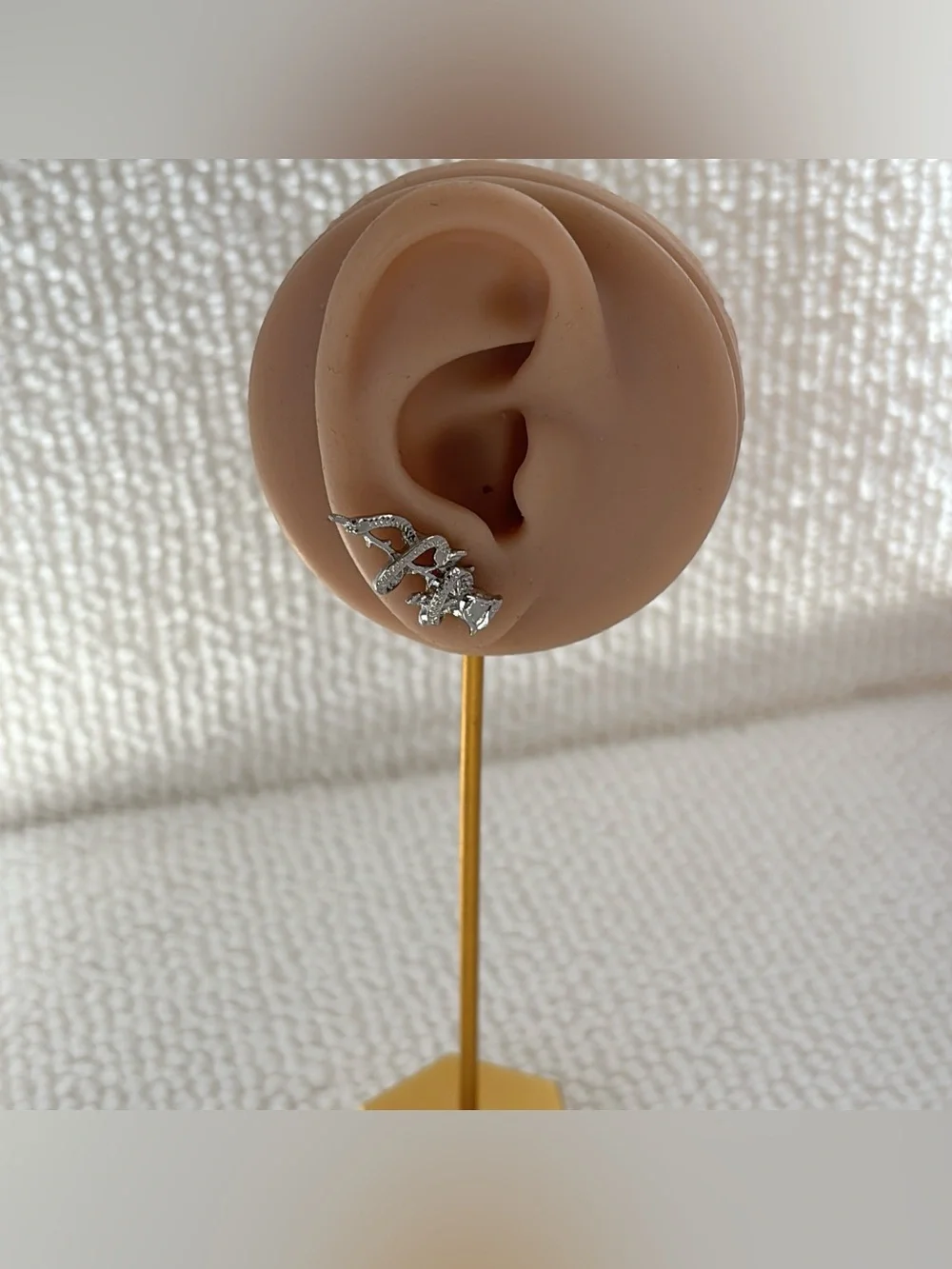 Snake Rose Flower Dangle Drop Earrings for Men Women Streetwear Punk Hip Hop